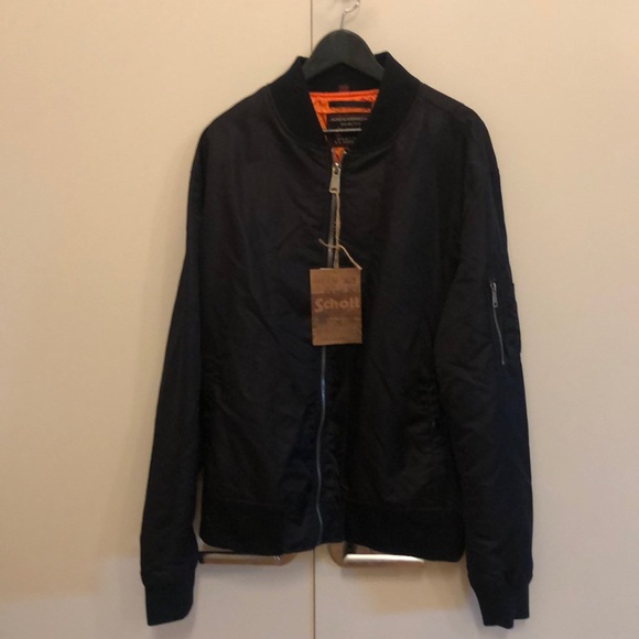 Schott Nyc Jackets Coats Schott Nyc Nylon Ma Flight Jacket Poshmark